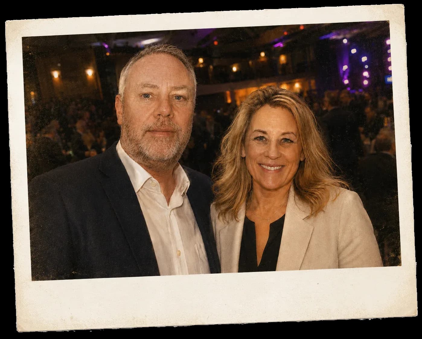 Carl Winson with Sarah